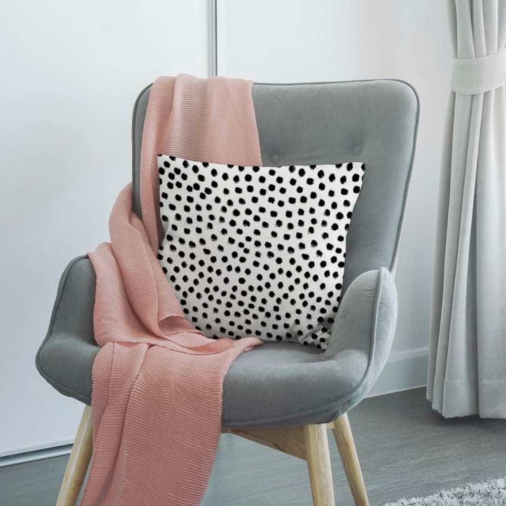 Luxury Home | Dalmatian Print Throw Pillow Cover - Picture 2 of 5